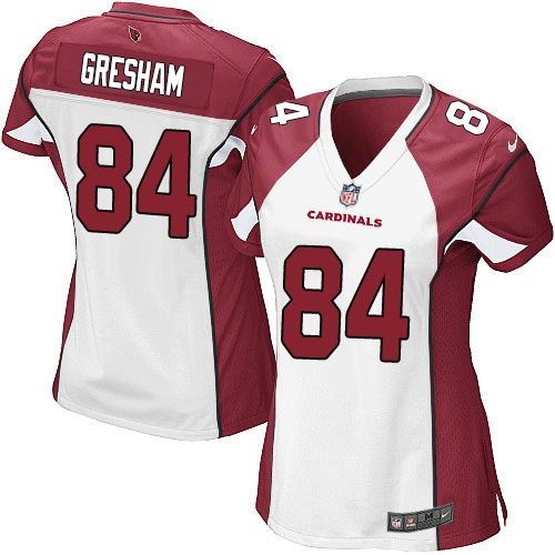 Women's Elite Jermaine Gresham Nike Jersey White Road - #84 NFL Arizona Cardinals